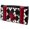 HARLEY QUINN Portefeuille rouge et noir harley