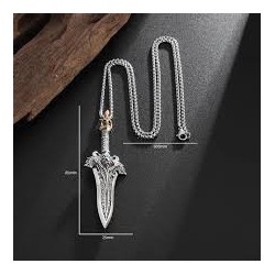 WARCRAFT Collier épée de la garde royal de l'alliance