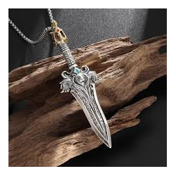 WARCRAFT Collier épée de la garde royal de l'alliance