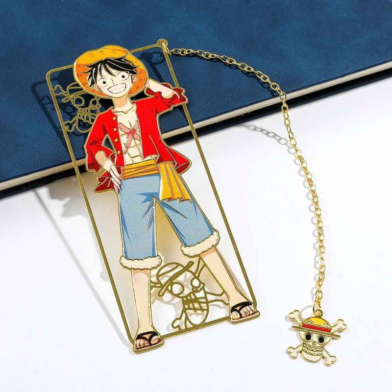 ONE PIECE Marque page métal Luffy