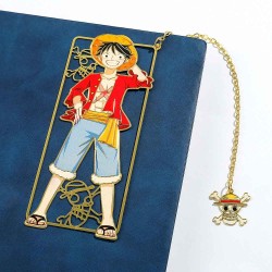 ONE PIECE Marque page métal Luffy