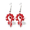 WARCRAFT Boucles d'oreilles logo de la Horde