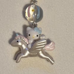 HELLO KITTY Charme de telephone hello kitty licorne