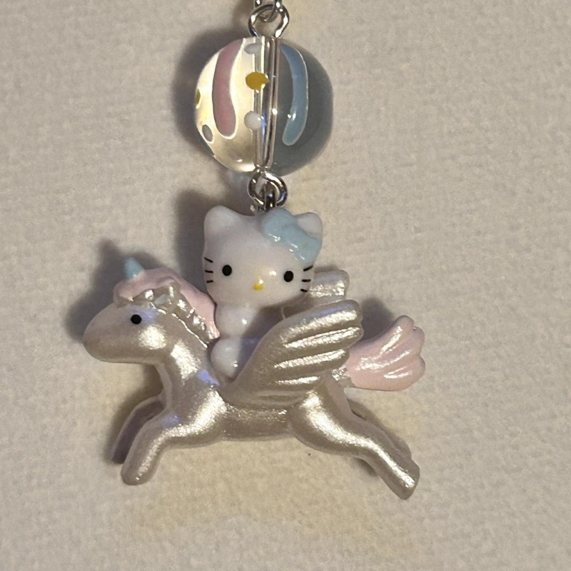 HELLO KITTY Charme de telephone hello kitty licorne