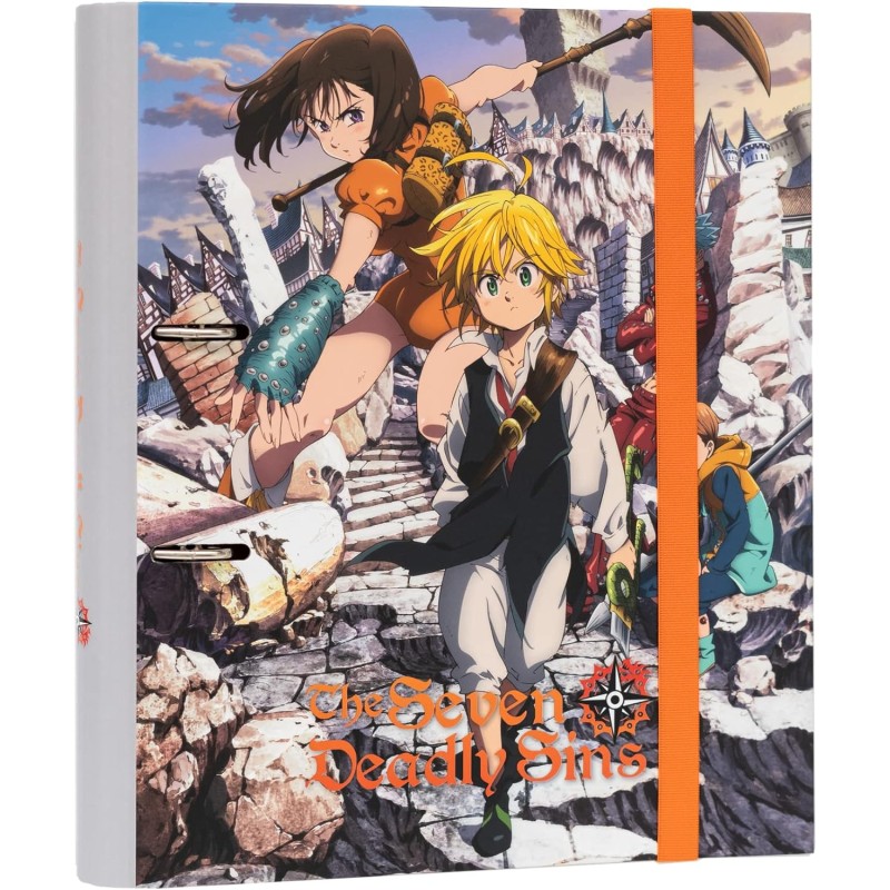 The Seven Deadly Sins | Classeur Rigide 2 Anneaux