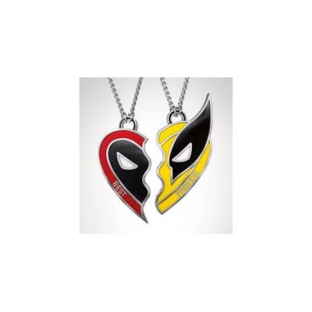 Marvel Collier Duo Wolverine/Deadpool