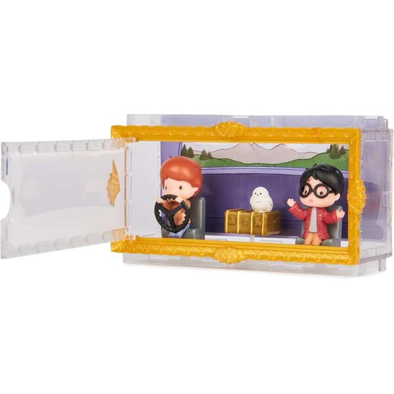 Coffret Harry Potter - Voiture Volante Et 2 Poupées De 30 Cm - Playset Neuf