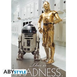 Set 1 Cartes Postales Abystyle Star Wars Scènes de film