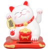 Chat porte bonheur solaire