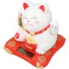 Chat porte bonheur solaire