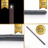 Harry potter - baguette de draco malfoy light painting 35 cm