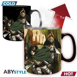 ATTACK ON TITAN - Mug Heat Change -460ml-Titan Eren
