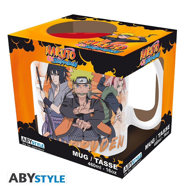 NARUTO SHIPPUDEN - Mug - 460 ml - Passé et présent