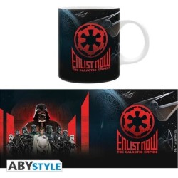 Mug Star Wars - 320 ml - Rogue One / Enlist Now