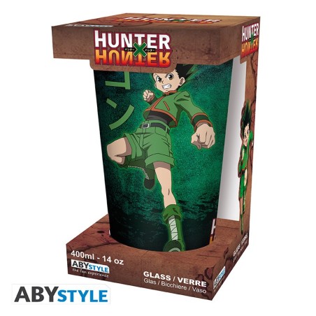 HUNTER X HUNTER - Verre XXL - 400 ml - Gon vs Hisoka