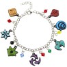 Genshin Impact Bracelet breloques Les Eléments