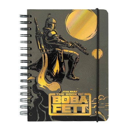 Star Wars The Book of Boba Fett Carnet de Notes A5, Carnet Spirale
