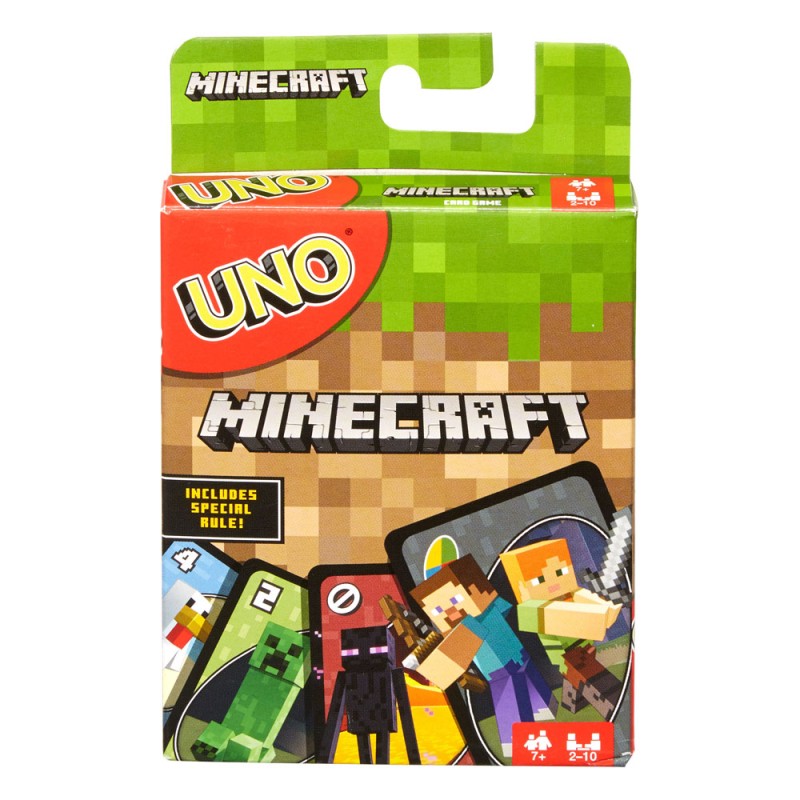Minecraft jeu de cartes UNO