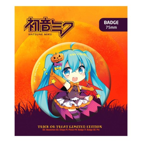 Broche Hatsune Miku Halloween Édition limitée Hatsune Miku