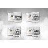 Coffret Harry Potter 4 verres Sorts