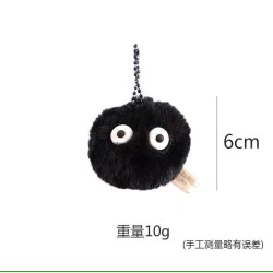 GHIBLI Mini Peluche Noiraude Porte clés