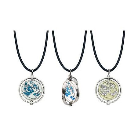 Arcane / LEAGUE OF LEGEND collier La rose bleue de Jinx