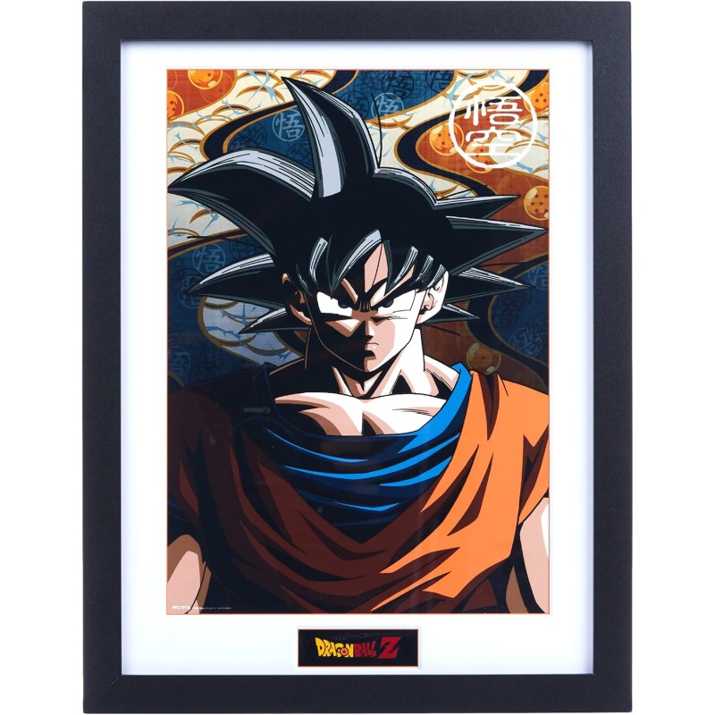 DRAGON BALL Z Tirage encadré Goku