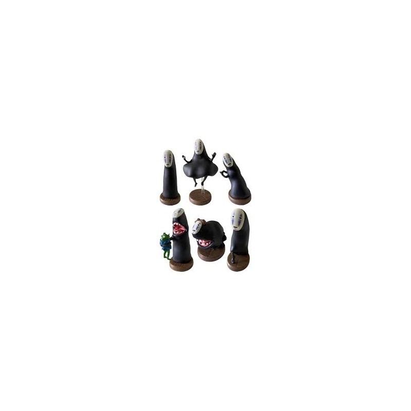 GHIBLI Ensemble de 6 figurine "no face"
