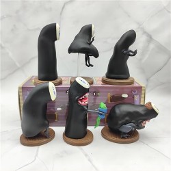 GHIBLI Ensemble de 6 figurine "no face"