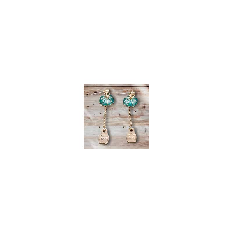 GHIBLI Boucle d'oreille Totoro doré