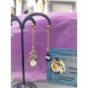 GHIBLI Boucles asymetrique Totoro et noiraude