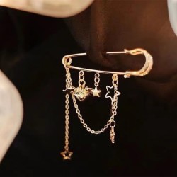 Harry Potter Broche vif d'or et etoiles