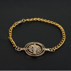 Harry Potter Bracelet Retourneur de temps doré