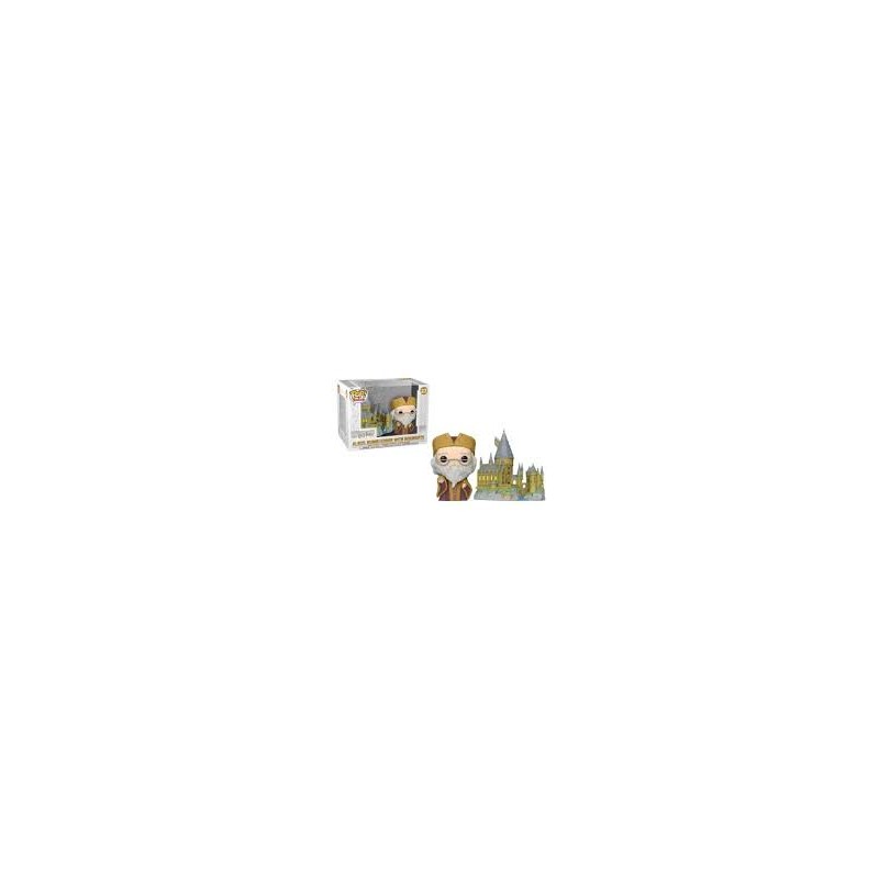 Figurine - Funko Pop! n°27 - Harry Potter - Albus Dumbledore with Hogwarts