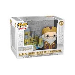Figurine - Funko Pop! n°27 - Harry Potter - Albus Dumbledore with Hogwarts
