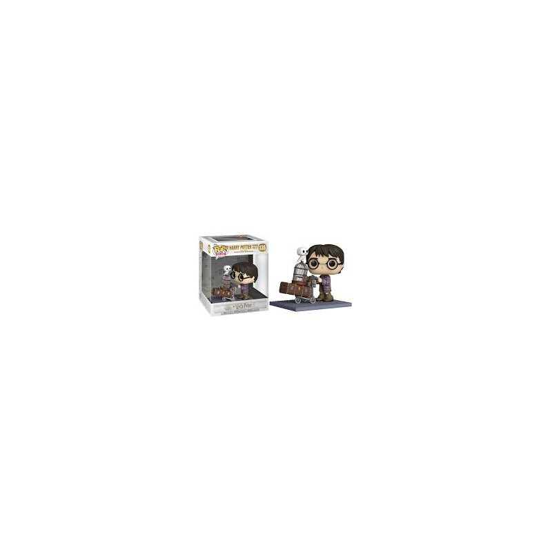 Figurine Funko Pop! - N°135 - Harry Potter - Harry Pushing Trolley