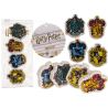 HARRY POTTER Lot de 4 gomme effigie des blasons