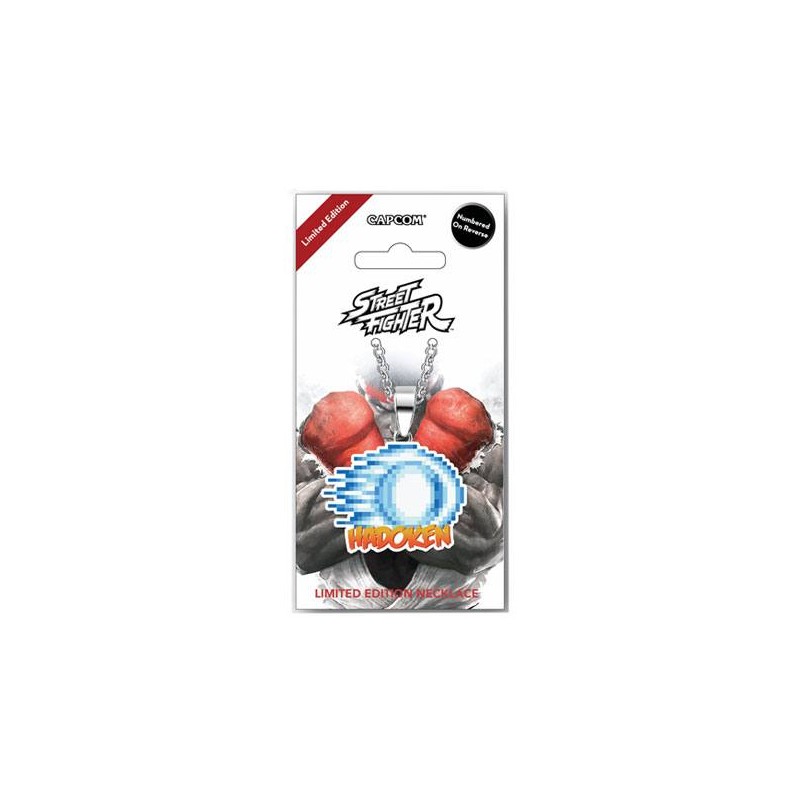 Street Fighter collier Hadoken