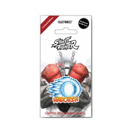 Street Fighter collier Hadoken