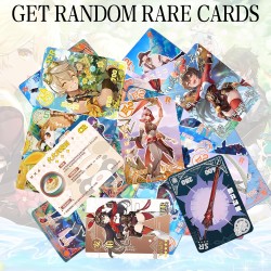 GENSHIN IMPACT Booster vendu a l'unités carte a collectionner genshin tgcgenshin