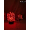 Attaque des Titans Lampe 3D Acrylique  Personnages