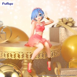 Re:Zero Starting Life in Another World Noodle Stopper statuette PVC Rem Twinkle Party Another Color Ver. 14 cm