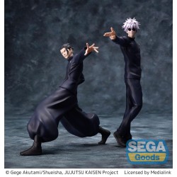 Jujutsu Kaisen statuette Luminasta PVC Kaigyoku/Gyokusetsu "Satoru Gojo" Strong Duo 20 cm