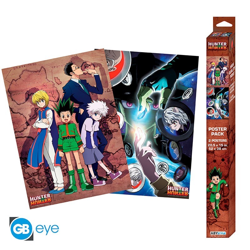 HUNTER X HUNTER - Set 2 Posters Chibi 52x38