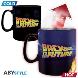 RETOUR VERS LE FUTUR Mug thermo-réactif Time Machine