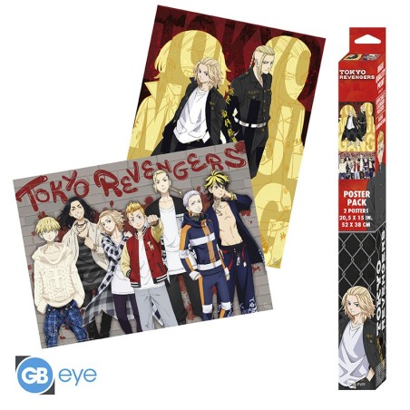 TOKYO REVENGERS Set 2 Chibi Posters Série 1