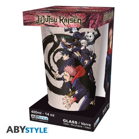 JUJUTSU KAISEN Verre XXL 400 ml Tokyo vs Kyoto