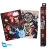 JUJUTSU KAISEN Set 2 Chibi Posters Groupe et écoles