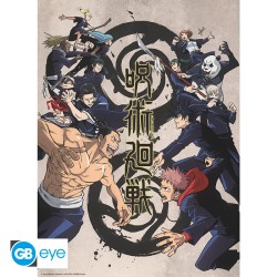 JUJUTSU KAISEN Set 2 Chibi Posters Groupe et écoles