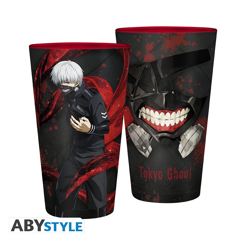 TOKYO GHOUL - Verre XXL - 400 ml - Kaneki & Masque